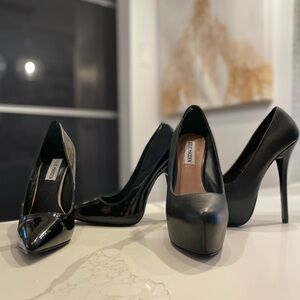 Steve Madden Black Pumps Size 7